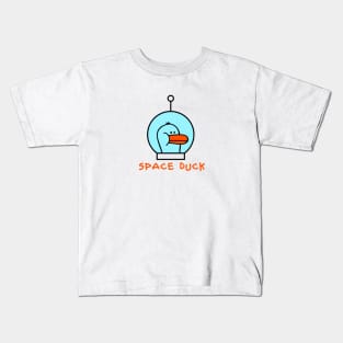 Astronaut Duck Kids T-Shirt